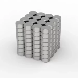 Neodymium Magnet N38 d4x2 nickel plating