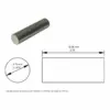 4.76×19.06no-bevel.webp Alnico V Rod Magnet For Guitar Pickups - D4.76x19.06mm(0.1874"x0.75"), No Bevel(flat top)